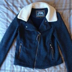 ROOTS Moto style Coat Jacket